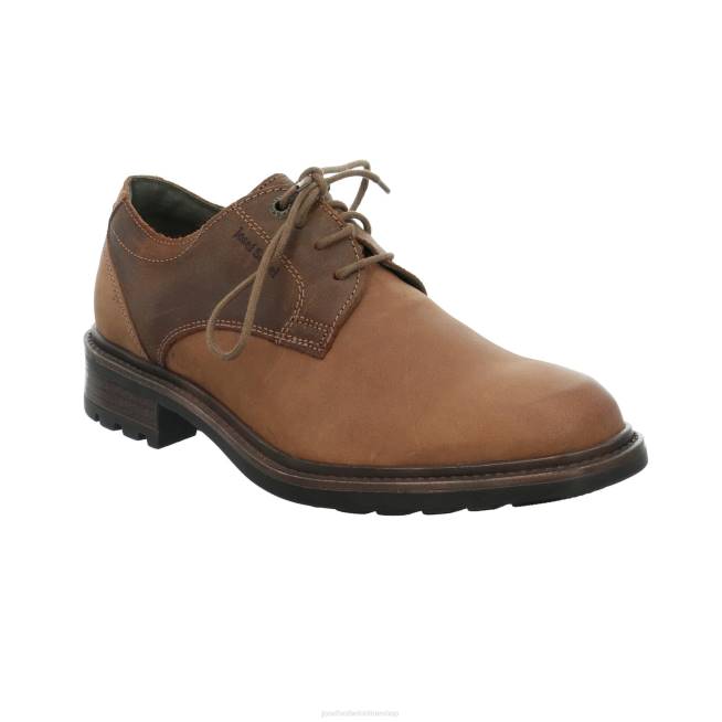Men Josef Seibel Oscar 05 Lace-Up Shoes CASTAGNE 8048328