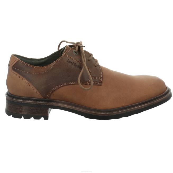 Men Josef Seibel Oscar 05 Lace-Up Shoes CASTAGNE 8048328
