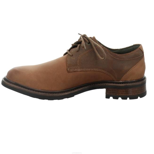 Men Josef Seibel Oscar 05 Lace-Up Shoes CASTAGNE 8048328