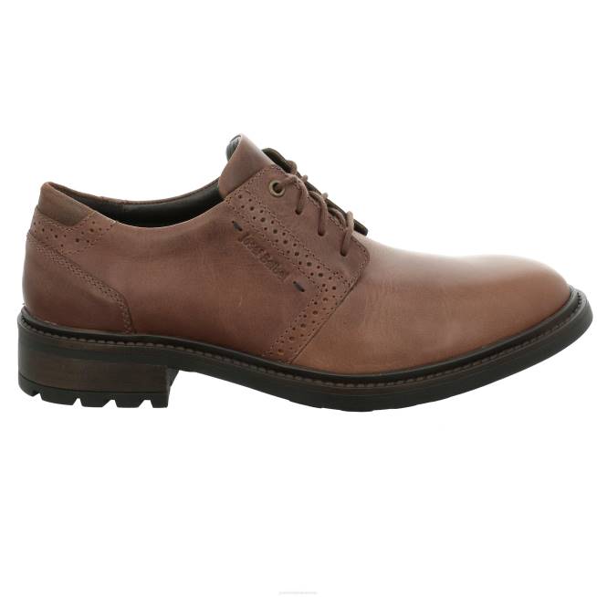 Men Josef Seibel Oscar 42 Lace-Up Shoes CASTAGNE 8048334