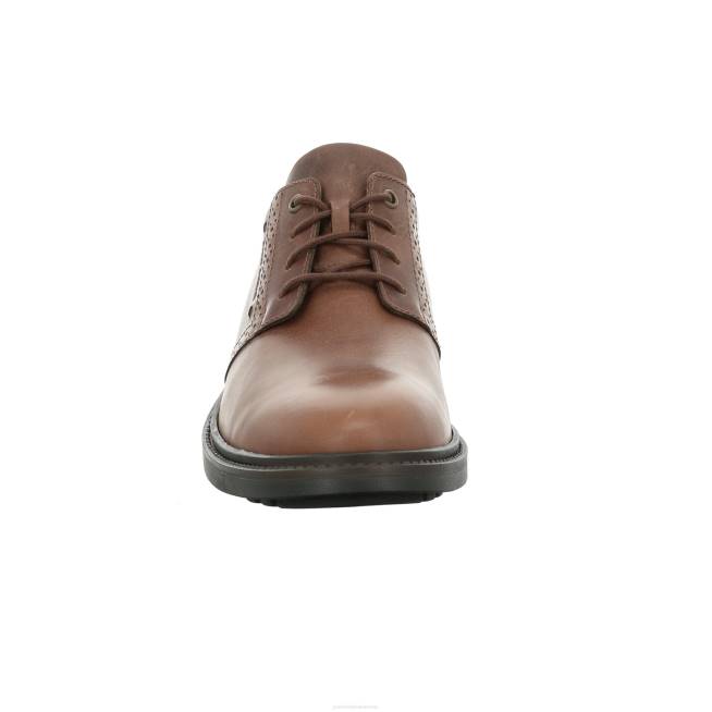 Men Josef Seibel Oscar 42 Lace-Up Shoes CASTAGNE 8048334