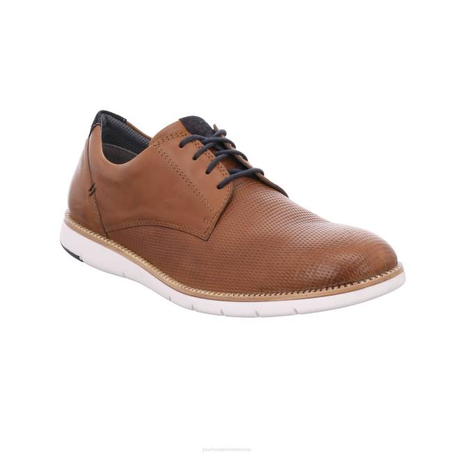 Men Josef Seibel Tyler 09 Lace-Up Shoes BRANDY 8048292
