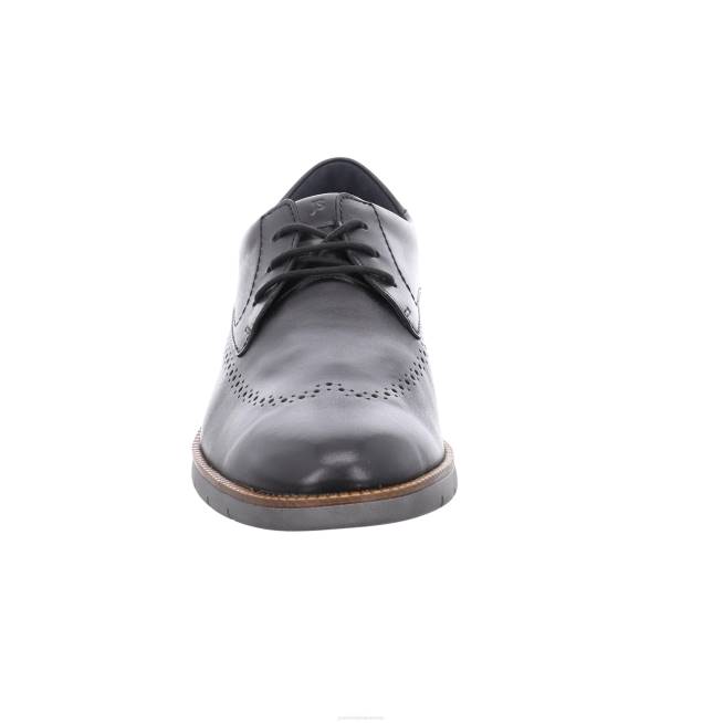 Men Josef Seibel Tyler 33 Lace-Up Shoes BLACK 8048282