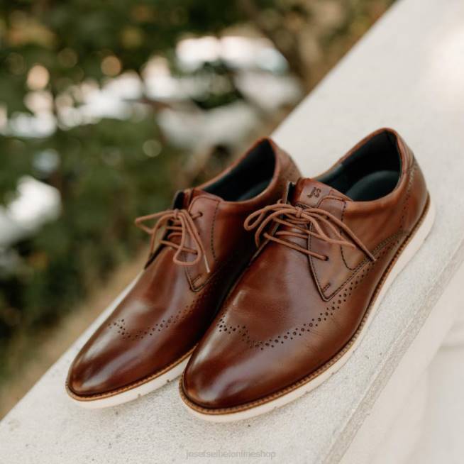 Men Josef Seibel Tyler 33 Lace-Up Shoes COGNAC 8048281