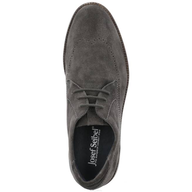 Men Josef Seibel Tyler 33 Lace-Up Shoes SUEDE TAUPE 8048335