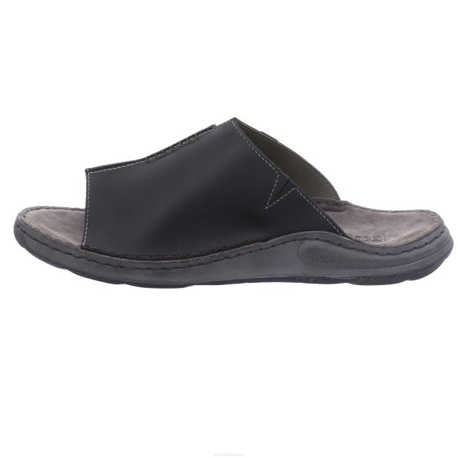 Men Josef Seibel Maverick 03 Sandals BLACK 8048369