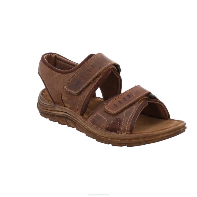 Men Josef Seibel Raul 19 Sandals CASTAGNE 8048364