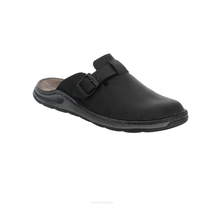 Men Josef Seibel Maverick 10 Slippers BLACK 8048317