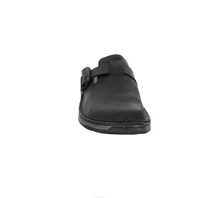 Men Josef Seibel Maverick 10 Slippers BLACK 8048317