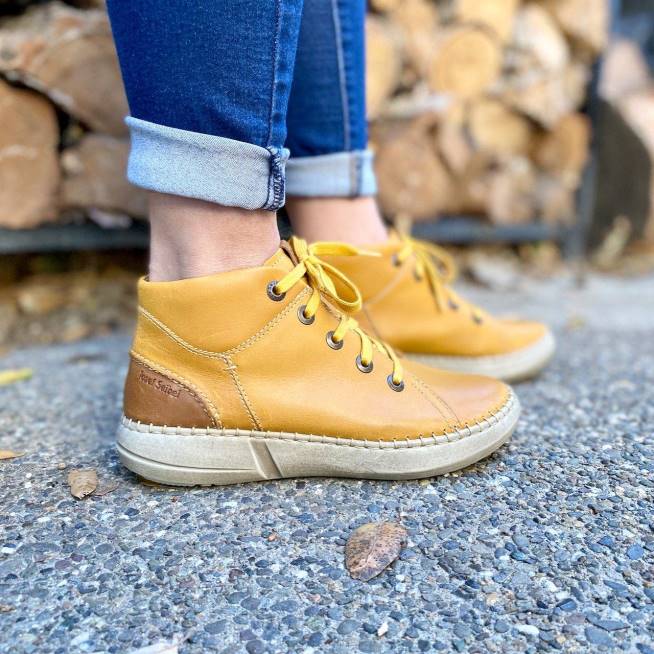 Women Josef Seibel Louisa 07 Boots SAFRAN 804856