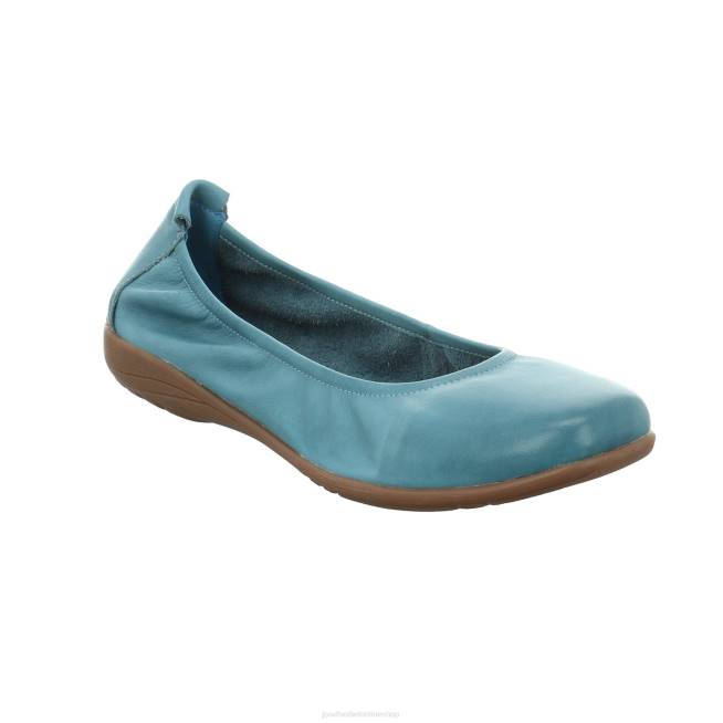 Women Josef Seibel Fenja 01 Flats AZUR 8048153