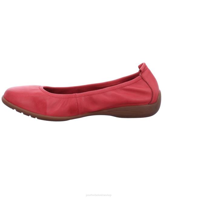 Women Josef Seibel Fenja 01 Flats RED 8048154