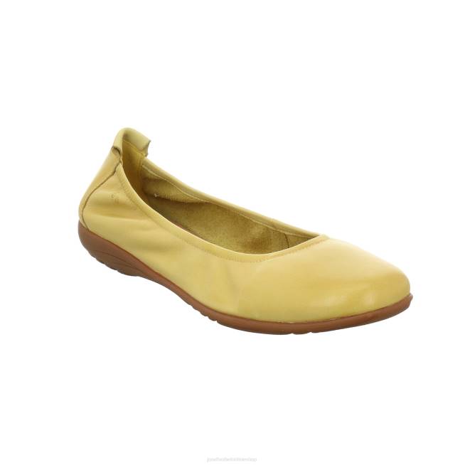 Women Josef Seibel Fenja 01 Flats YELLOW 8048156