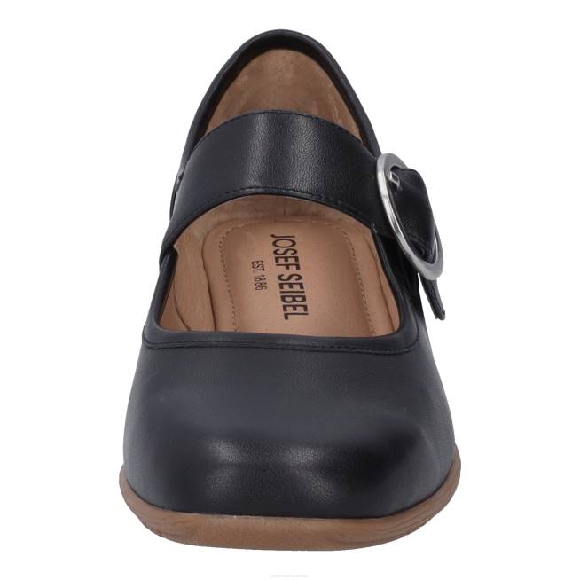 Women Josef Seibel Fenja 18 Flats BLACK 8048161