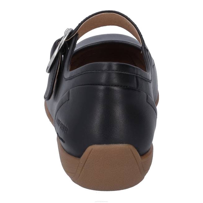 Women Josef Seibel Fenja 18 Flats BLACK 8048161