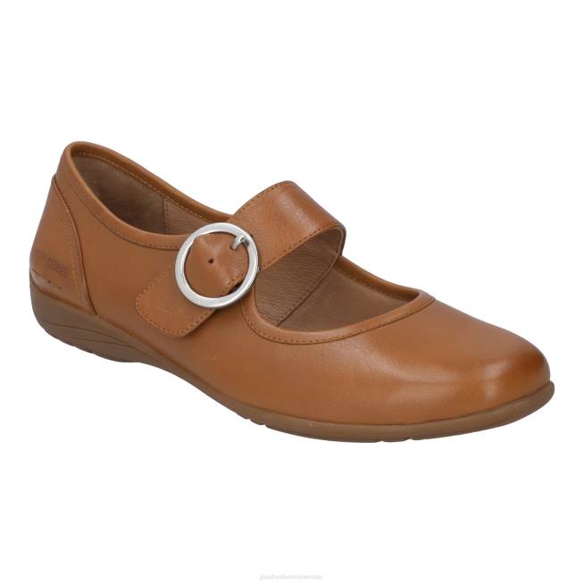 Women Josef Seibel Fenja 18 Flats CAMEL 8048162