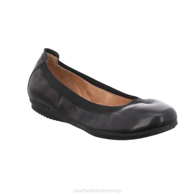 Women Josef Seibel Pippa 33 Flats BLACK 8048163