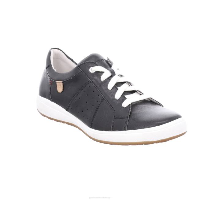 Women Josef Seibel Caren 01 Gym Shoes BLACK 80485
