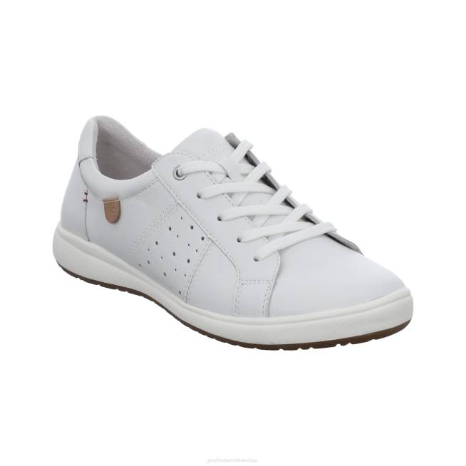 Women Josef Seibel Caren 01 Gym Shoes WHITE 80484