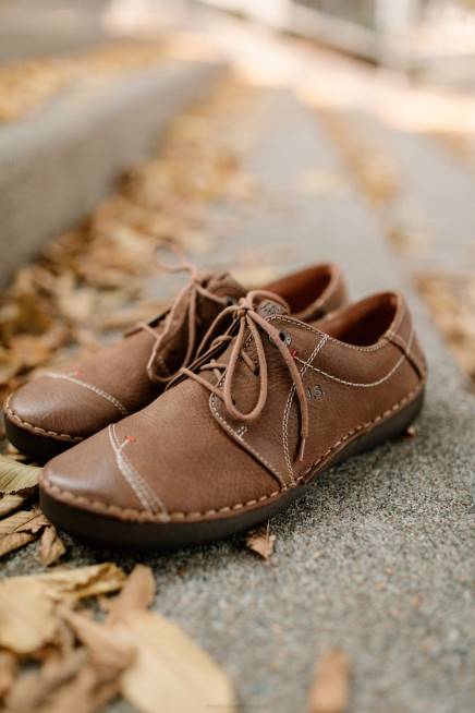 Women Josef Seibel Fergey 20 Lace-Up Shoes CASTAGNE 804820