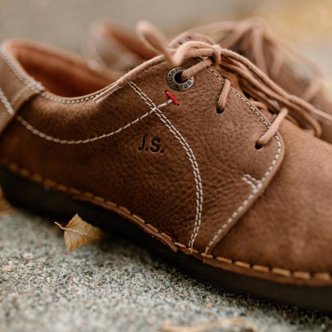 Women Josef Seibel Fergey 20 Lace-Up Shoes CASTAGNE 804820