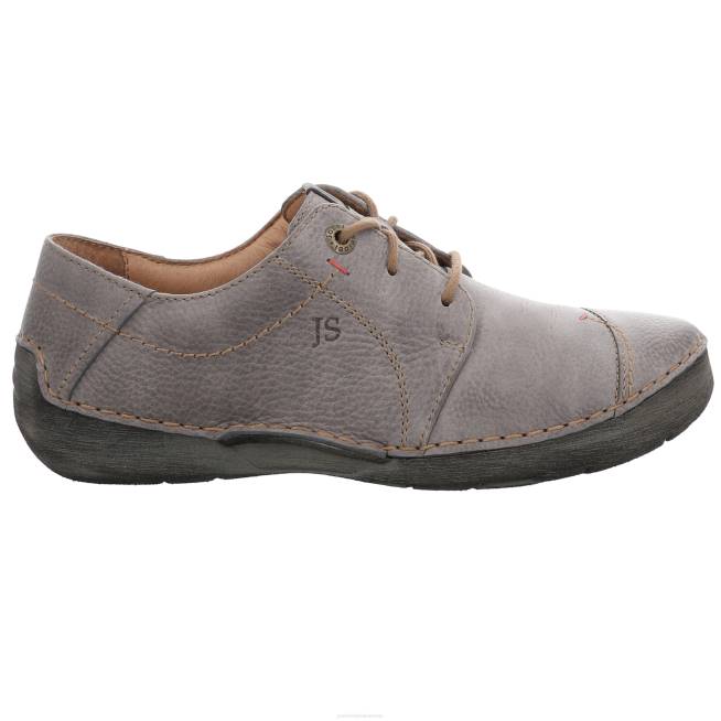 Women Josef Seibel Fergey 20 Lace-Up Shoes GRAY 804822