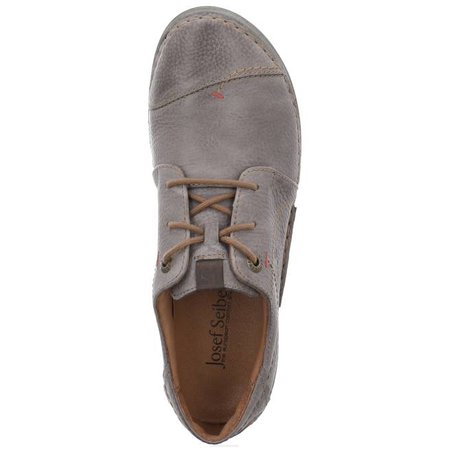 Women Josef Seibel Fergey 20 Lace-Up Shoes GRAY 804822