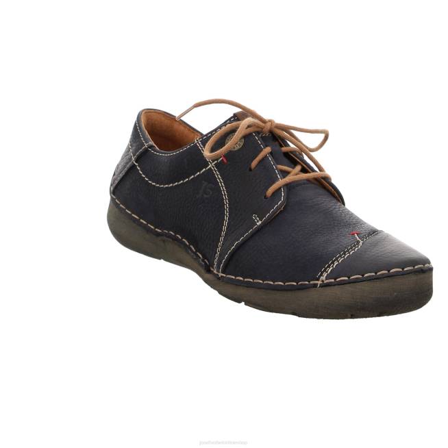 Women Josef Seibel Fergey 20 Lace-Up Shoes OCEAN 804825