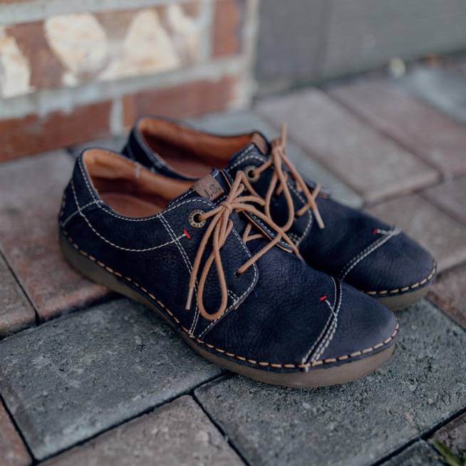 Women Josef Seibel Fergey 20 Lace-Up Shoes OCEAN 804825