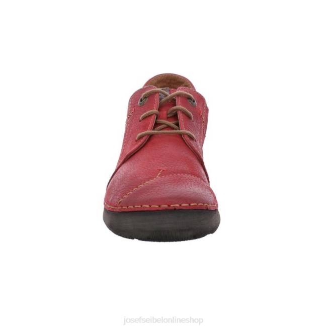 Women Josef Seibel Fergey 20 Lace-Up Shoes RED 804823