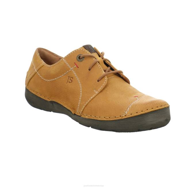 Women Josef Seibel Fergey 20 Lace-Up Shoes SAFRAN 804821
