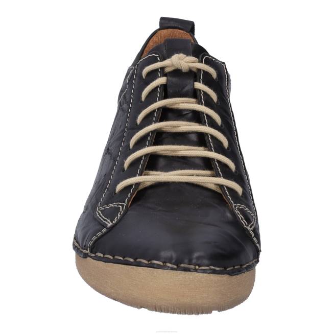 Women Josef Seibel Fergey 56 Lace-Up Shoes BLACK 804827