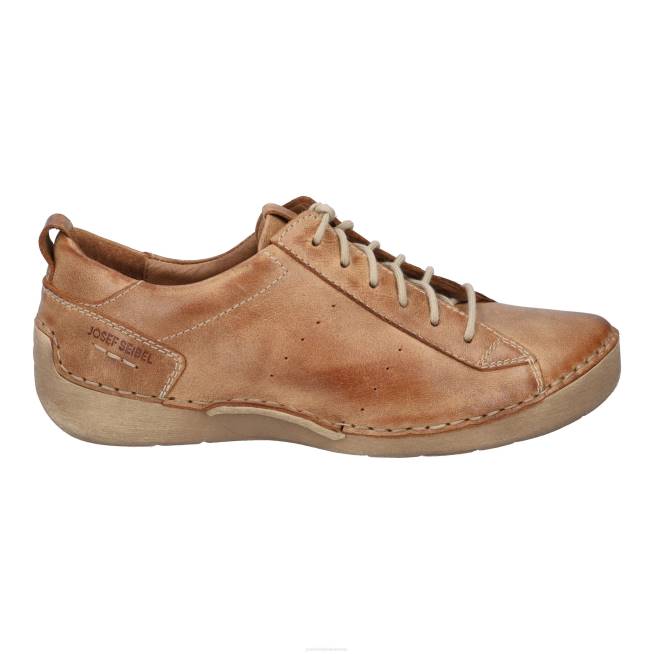Women Josef Seibel Fergey 56 Lace-Up Shoes COGNAC 804828