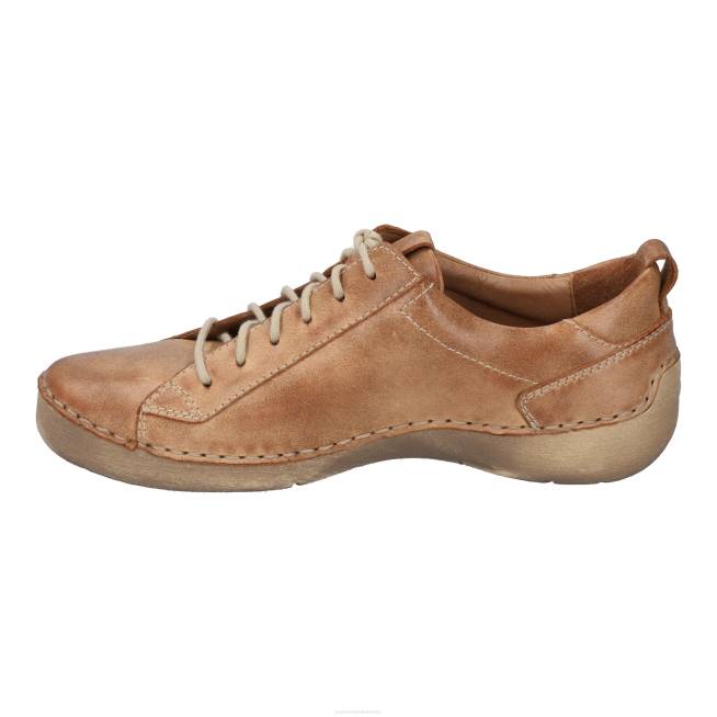 Women Josef Seibel Fergey 56 Lace-Up Shoes COGNAC 804828