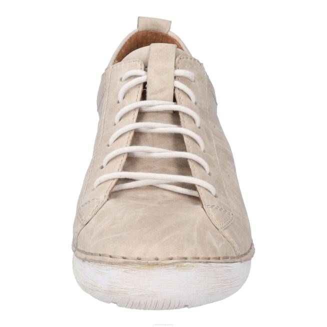 Women Josef Seibel Fergey 56 Lace-Up Shoes CREME 804826