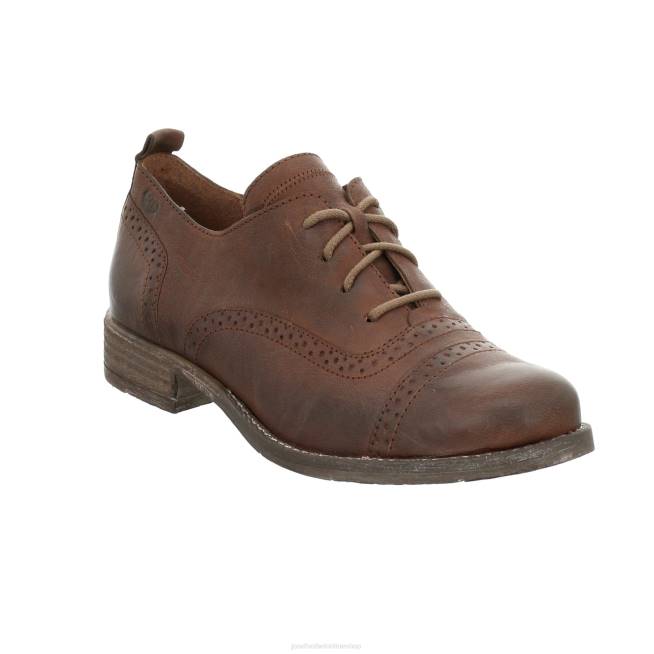 Women Josef Seibel Sienna 73 Lace-Up Shoes BLACK 8048183