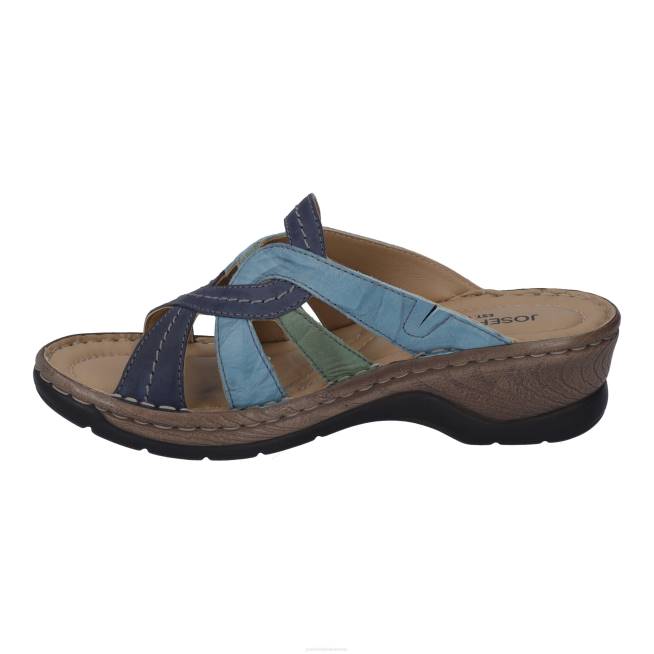 Women Josef Seibel Catalonia 01 Sandals DARK BLUE 8048101