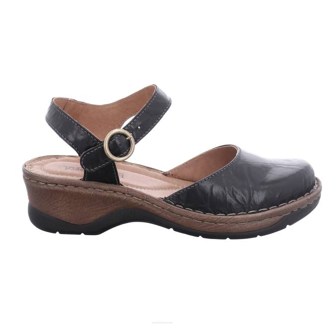 Women Josef Seibel Catalonia 61 Sandals BLACK 8048109