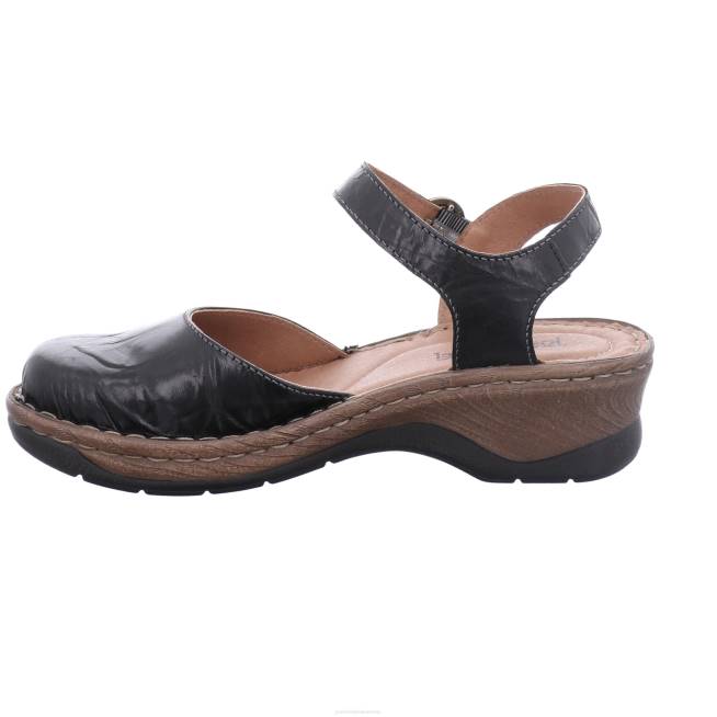 Women Josef Seibel Catalonia 61 Sandals BLACK 8048109