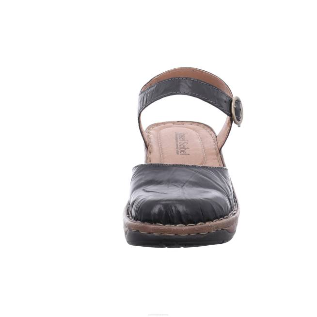 Women Josef Seibel Catalonia 61 Sandals BLACK 8048109