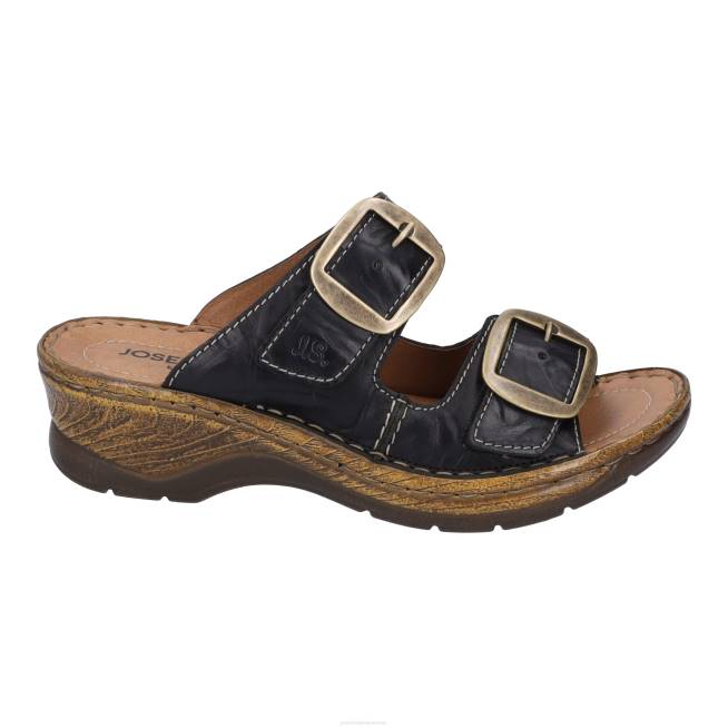 Women Josef Seibel Catalonia 76 Sandals BLACK 804893