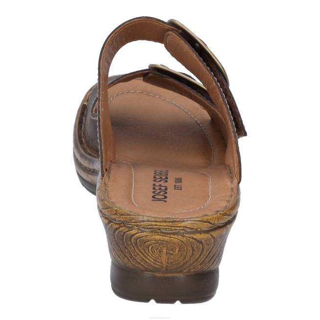 Women Josef Seibel Catalonia 76 Sandals BRANDY 804891