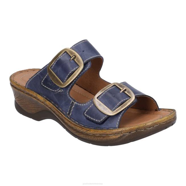 Women Josef Seibel Catalonia 76 Sandals DARK BLUE 804894
