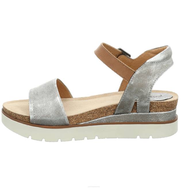 Women Josef Seibel Clea 01 Sandals PLATIN 8048116
