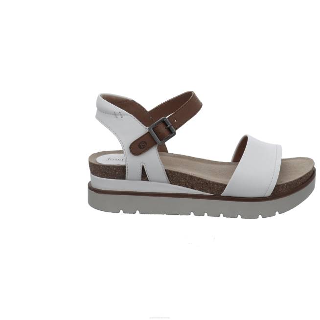 Women Josef Seibel Clea 01 Sandals WHITE 8048122