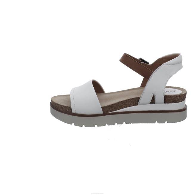 Women Josef Seibel Clea 01 Sandals WHITE 8048122