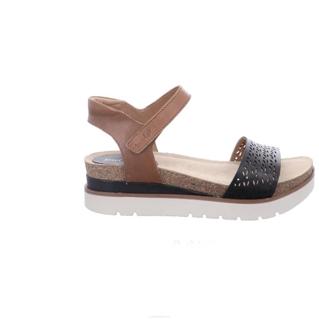 Women Josef Seibel Clea 09 Sandals BLACK 8048130