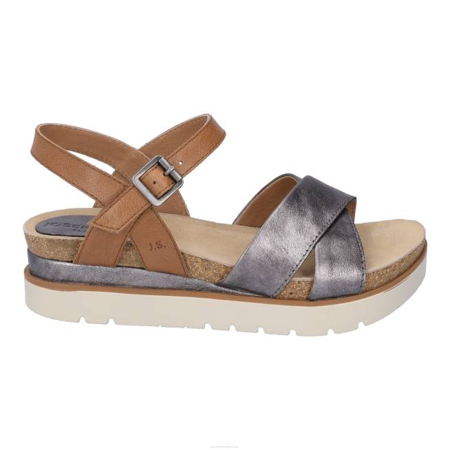 Women Josef Seibel Clea 10 Sandals ANTHRAZIT 8048127