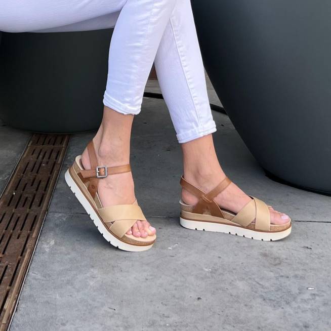 Women Josef Seibel Clea 10 Sandals CREME 8048128