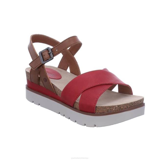 Women Josef Seibel Clea 10 Sandals RED 8048123